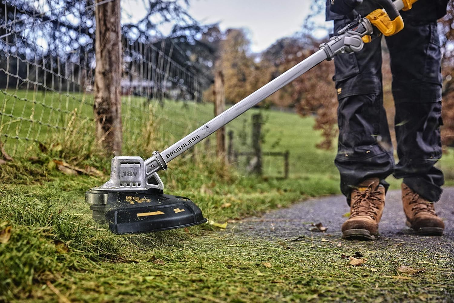DEWALT DCMST561N-XJ Rasentrimmer Test