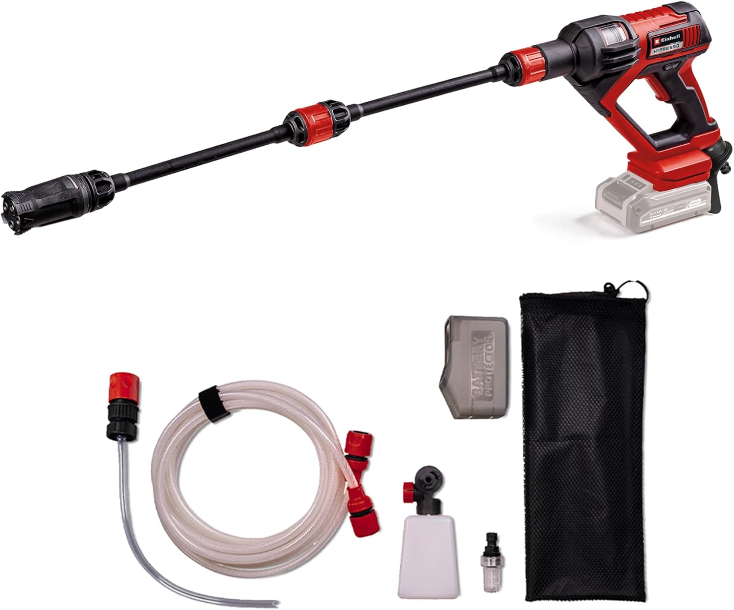 Einhell Akku-Druckreinigerpistole HYPRESSO Test